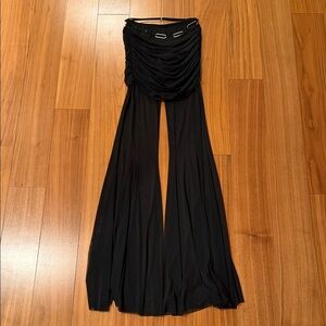 Chic Black Wide Leg Jumpsuit